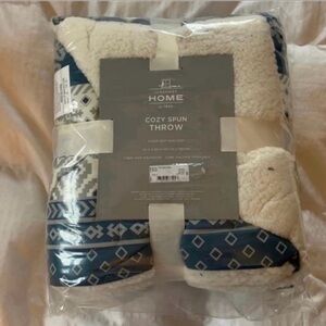 Cozy Spun Throw Blanket